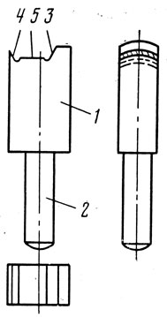 Рис. XI.2. Конструкция вибрирующего фумеля