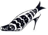 Рис. 2. Туфли в форме рыбы (XX в.)